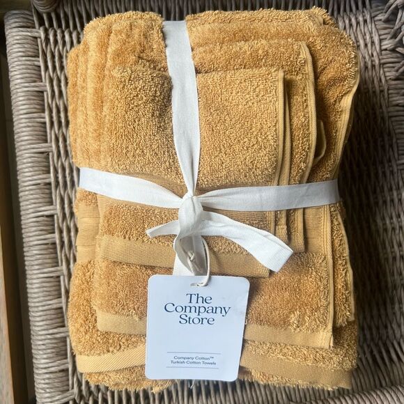 The Company Store
Company Cotton 6-Piece Honey Turkish Cotton Bath Towel Set - Picture 4 of 8